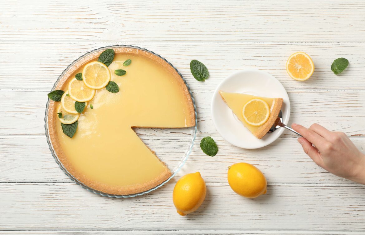 Opskrift på citrontærte med creme à la Cucina Nada